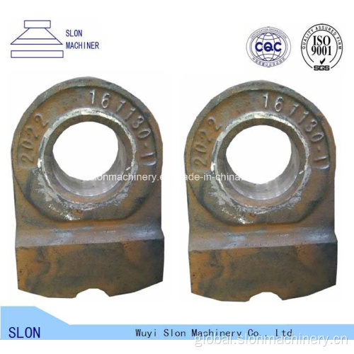 Shredder Replacement Parts Manganese Steel Stone Impact Crusher Spare Parts Factory